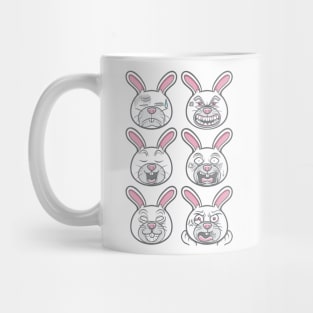 Rabbit Emoticon Mug